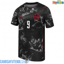 Camisa de time de futebol Canadá Cyle Larin #9 Replicas 2º Equipamento Mundo 2026 Manga Curta